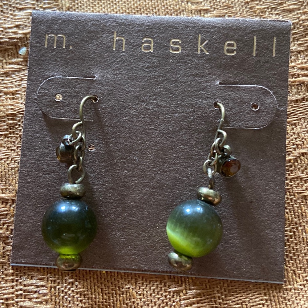 NWT M Haskell earrings